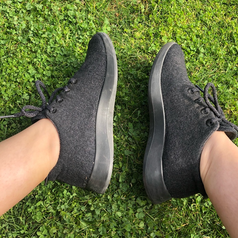 Allbirds the wool runner grey shoes W8